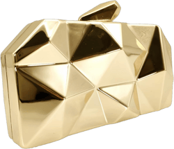 Zengmei Clutch Bag Purses for Women Evening Stain Fabric Brid al Purse for Wedding Prom Night out Party (Gold box)