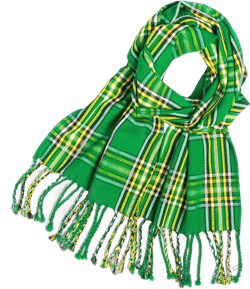 Plaid Scarf for Men and Women- 90inch, Handmade, Acrylic Wool Winter Scarf/Wedding Slash in Various Tartans