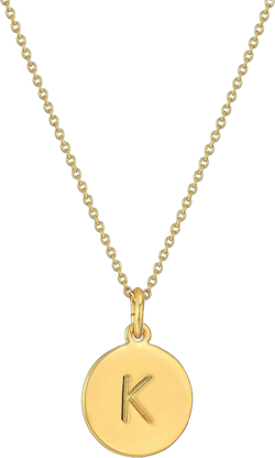 Kate Spade New York Womens Kate Spade Pendants K Pendant Necklace One Size K Gold
