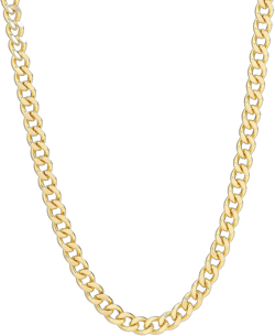 14K Gold Chunky Cuban Link Curb Chain Necklace for Women Men Dainty Tone Choker Thick Trendy Statement Punk Hip Hop Cuban Chain Jewelry Gifts Unisex Size 5mm/9mm/13mm/16mm 16 Inches Gold 5mm