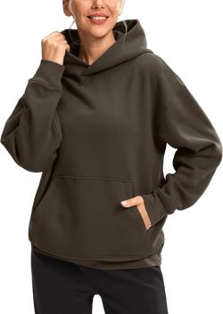 G Gradual Hoodies for Women Oversized Fleece Sweatshirt with Pocket Loose Fit Casual Athletic Workout Pullover