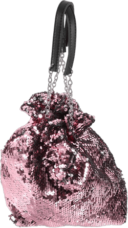 Sequin Sling Bag for Women Crossbody Messenger Tote Shoulder Purse Crossbody Tote Bags for Women Sequin 19*10*26CM Pink