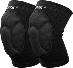 KeesonKimi Adult Sponge Knee Pads Knee Protector Gear for Volleyball Mountain Bike Skate Football Wrestling Hiking Shockproof Sponge Pad Knee Support Brace Guard Elbow & Knee Pads