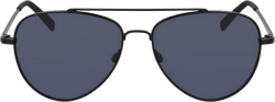 NAUTICA Men's N101sp Pilot Sunglasses Matte Black 58 Millimeters