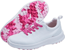 Artemis Golf Shoe for Women - Microfiber Leather Elegance for Unparalleled Performance 4 White