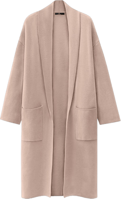 LILLUSORY Women's Oversized Long Cardigan Sweaters 2024 Fall Trendy Coatigan Jackets Knit Business Casual Outfits WineRed