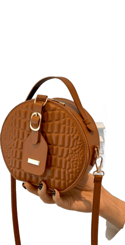 Chic Crocodile Crossbody: Vintage-Inspired Mini Handbag for Women