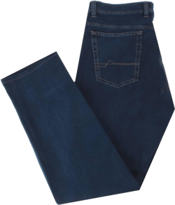 BRUHL Mens York DO Slim Fitting Jeans - Dark Blue 36W x 34L Dark Blue