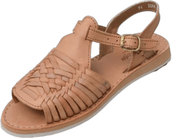 Macarena Collection Sandals women Huarache Sandal Colorful Leather Mexican Style Color 3044 9 Tan