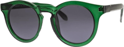 A.J. Morgan Women's Round, Vintage Inspired Sunglasses Green 48 Millimeters