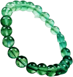 Unisex Bracelet 8mm Natural Gemstone Green Fluorite Round shape Smooth cut beads 7 inch stretchable bracelet for men & women. | STBR_03792, HS_Stbr_03792