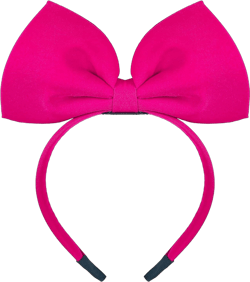 Rose Bow Headband Big Bowknot Headwear Women Girl Kids Hair Accessories for Halloween Cosplay Party Christmas Costume Headpiece Rose Red
