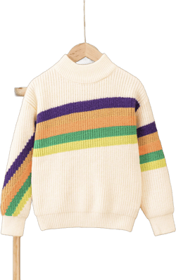 Boys' Stripe Turtleneck Sweater (big Kids)