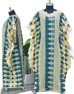 African Women Clothing Dashiki Long Evening Maxi Dresses + Inside Skirt