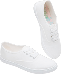 Womens Classic White Sneakers,Low Top White Canvas Shoes,Lightweight Casual Canvas Sneakers 6 White Flower
