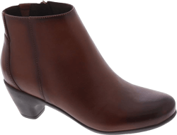 Easy Spirit Women's Camira Ankle Boot 7.5 Medium Brown Leather