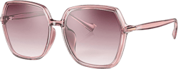 PARIM Oversized Sunglasses Womens Gafas De Sol Para Mujer Personalized Gradient sunglass P1 Pink