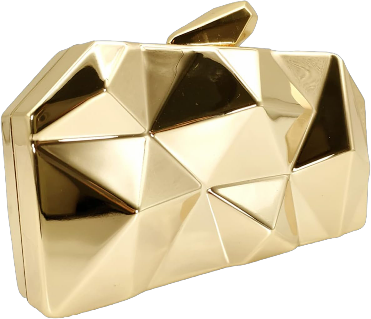 Zengmei Clutch Bag Purses for Women Evening Stain Fabric Brid al Purse for Wedding Prom Night out Party (Gold box)