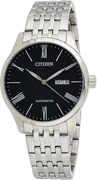 CITIZEN Watch Automatic Mechanical Simple Stainless Steel Business Casual Series Fashionable Men's Watch NH8350-59EB