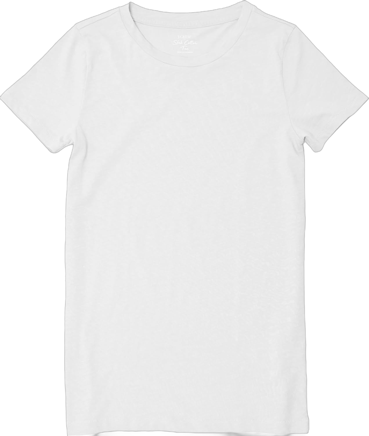 J.Crew Mercantile Women's Short Sleeve Vintage-Cotton Crew T-Shirt Standard X-Small White