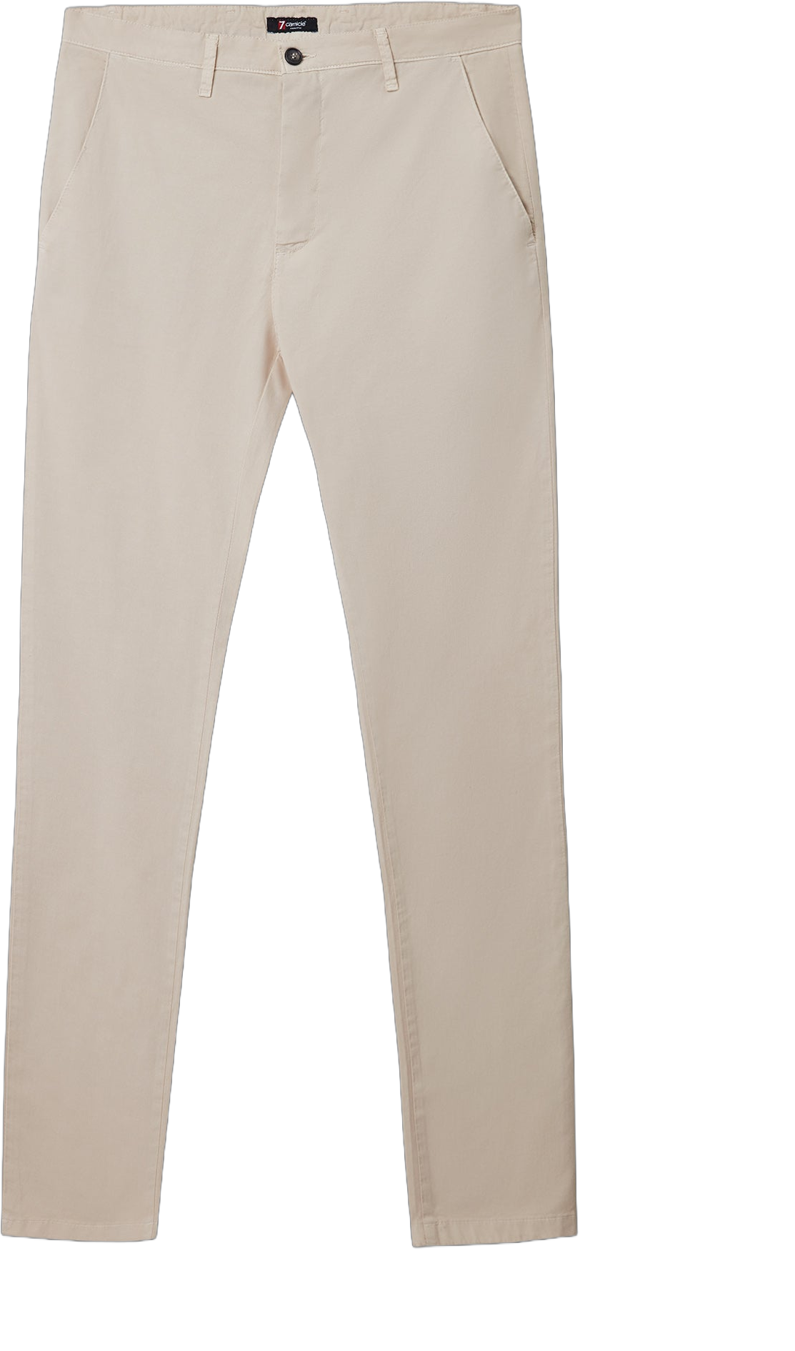 Cotton Stretch Man Pant Beige