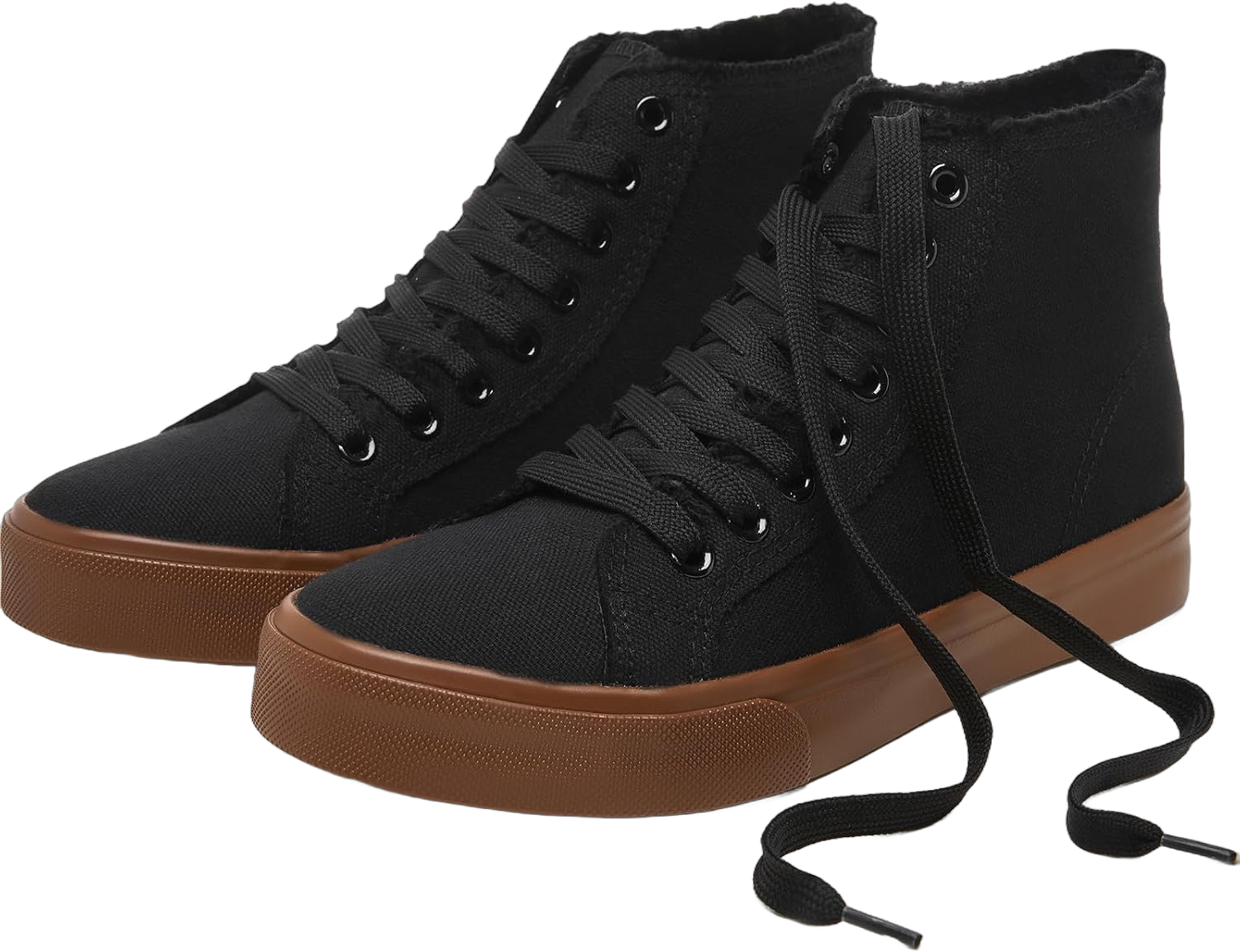 hash bubbie Unisex Canvas High top Sneakers Women's Classic Fashion High Tops Canvas Shoes Casual Tennis Shoes for Men