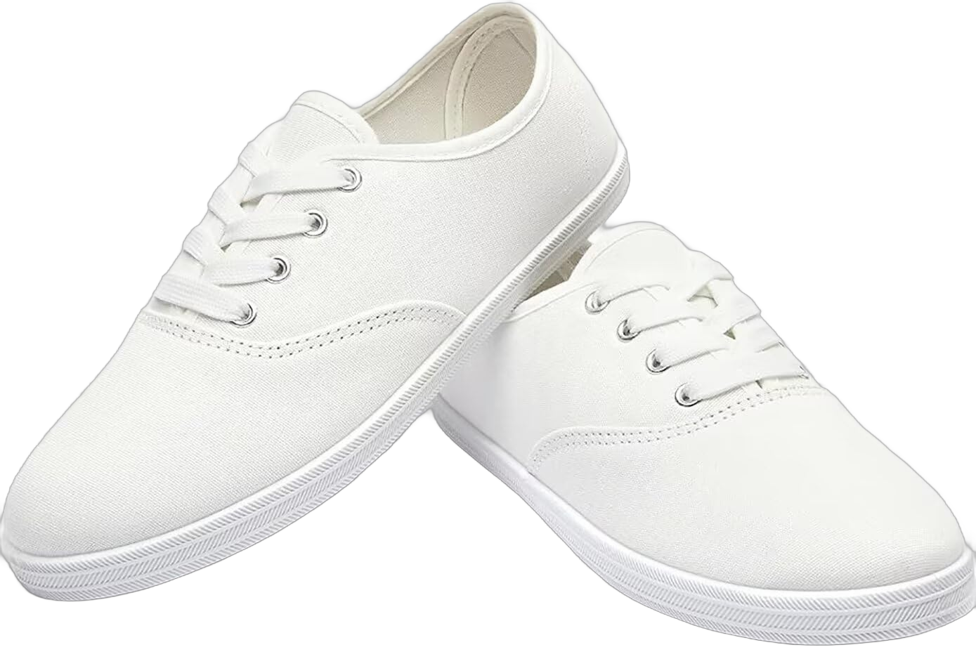 Women Canvas Sneakers Cute Walking Shoes Classic Canvas Shoes Comfort Lace Up Tennis Shoes Lightweight Textile Flats Shoes Foam Flat Shoes Biscuit Shoes