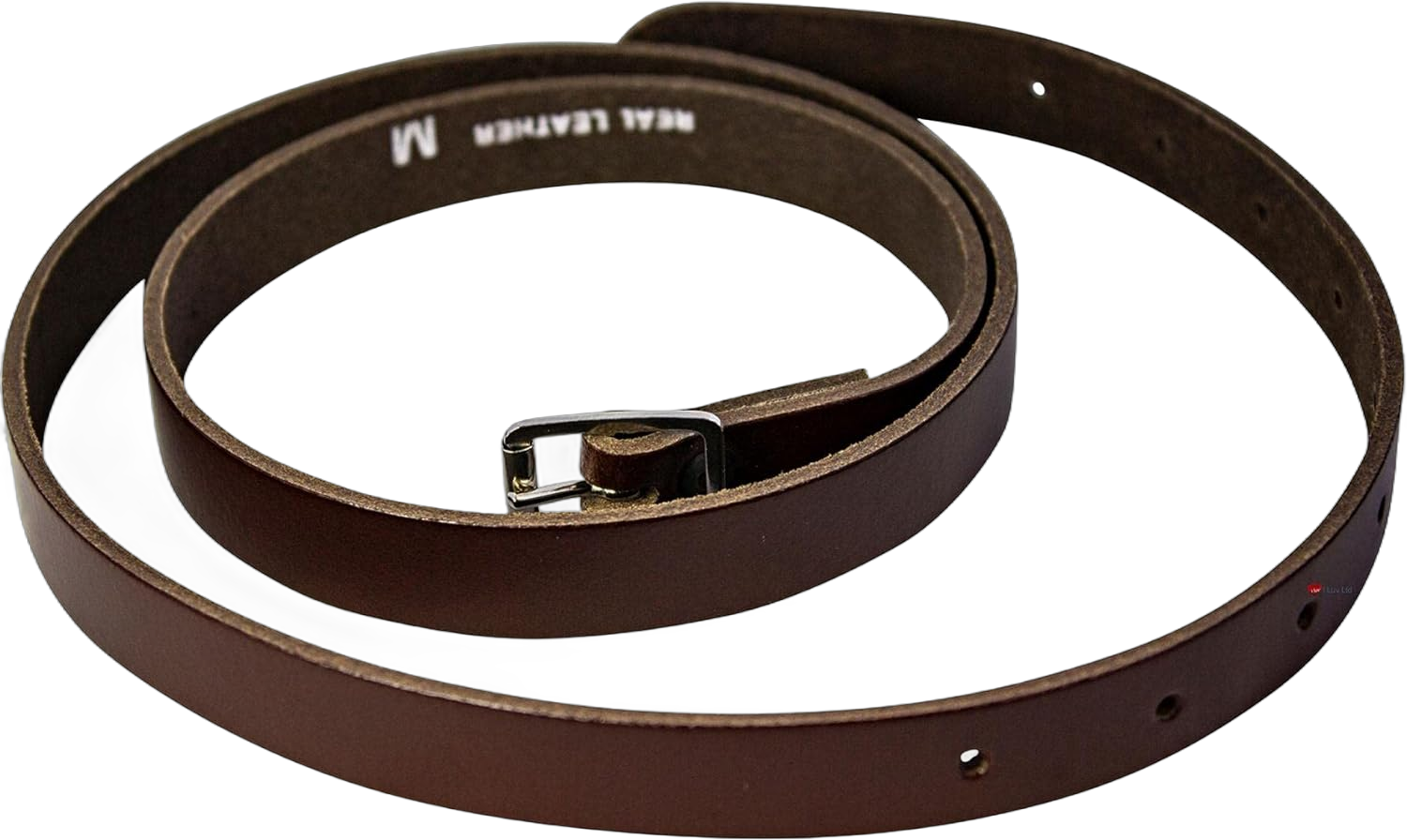 I LUV LTD Sporran Leather Strap Belt Plain Brown 3/4" for Mens Kilt Sporran Mens Scottish Highland Dress Clothing Accessories X-Large