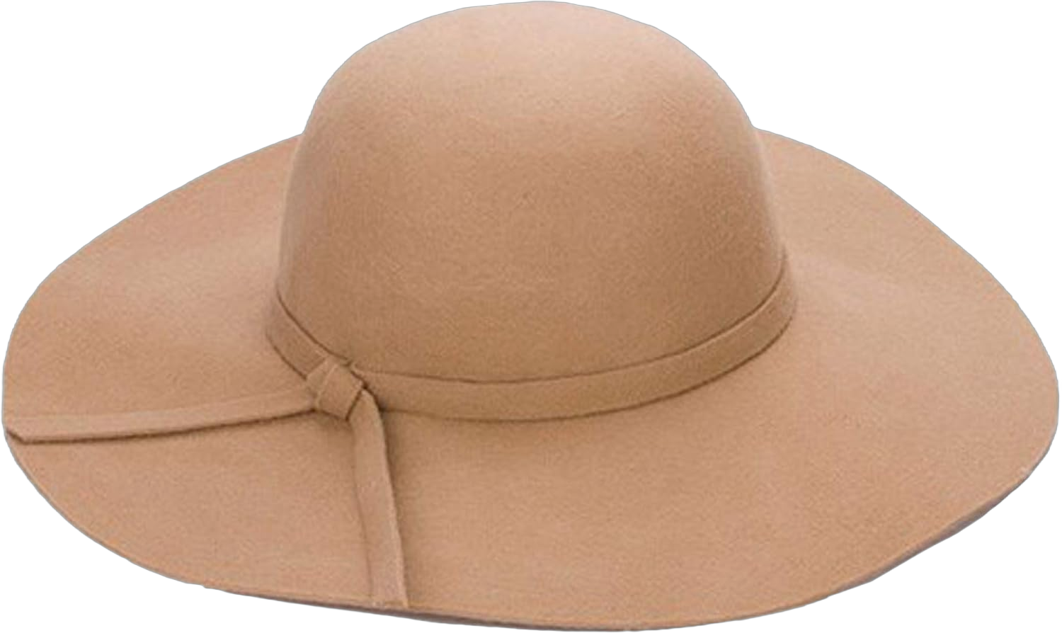 Women Foldable Retro Floppy Fedora Hat,Wide Brimmed Dome Hat,Casual Felt Bowler Sun Cap (Beige, One Size)