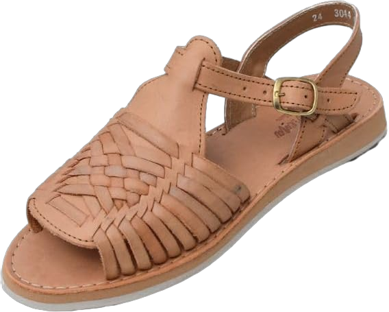 Macarena Collection Sandals women Huarache Sandal Colorful Leather Mexican Style Color 3044 9 Tan