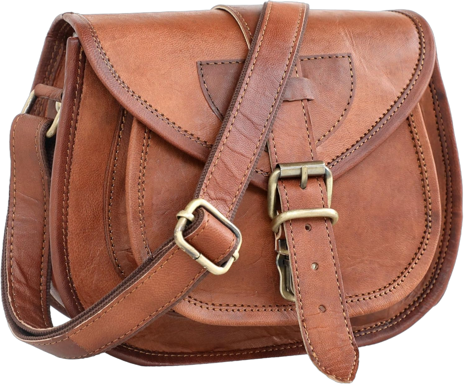 Genuine Leather Purses for Women Crossbody Bag Designer Handbags Shoulder Purse Satchel Bags for Women Cute Bag 11 x 9 inch