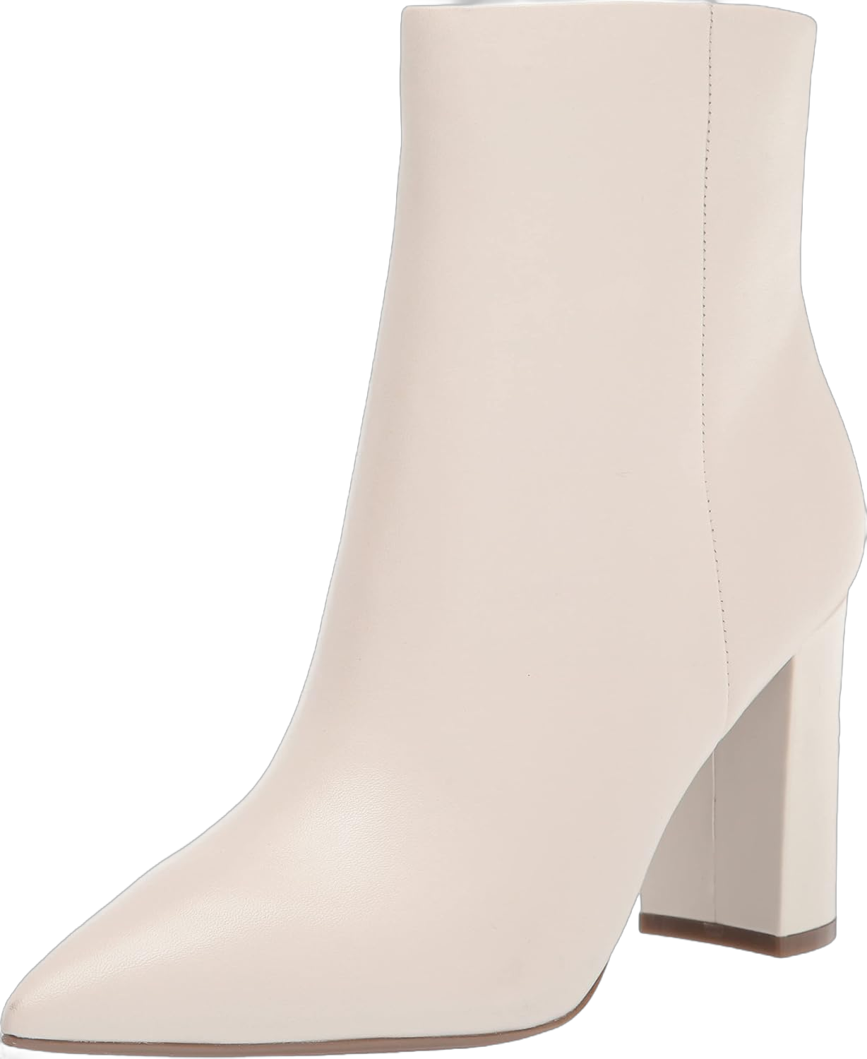 Marc Fisher Women's Glorena Ankle Boot 10 Ivory Leather