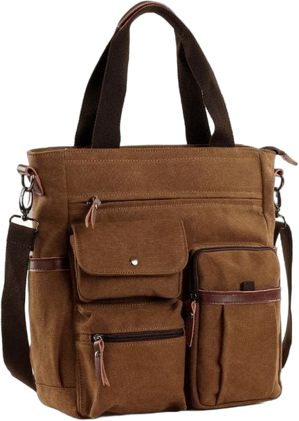 Men large canvas tote waterproof bags