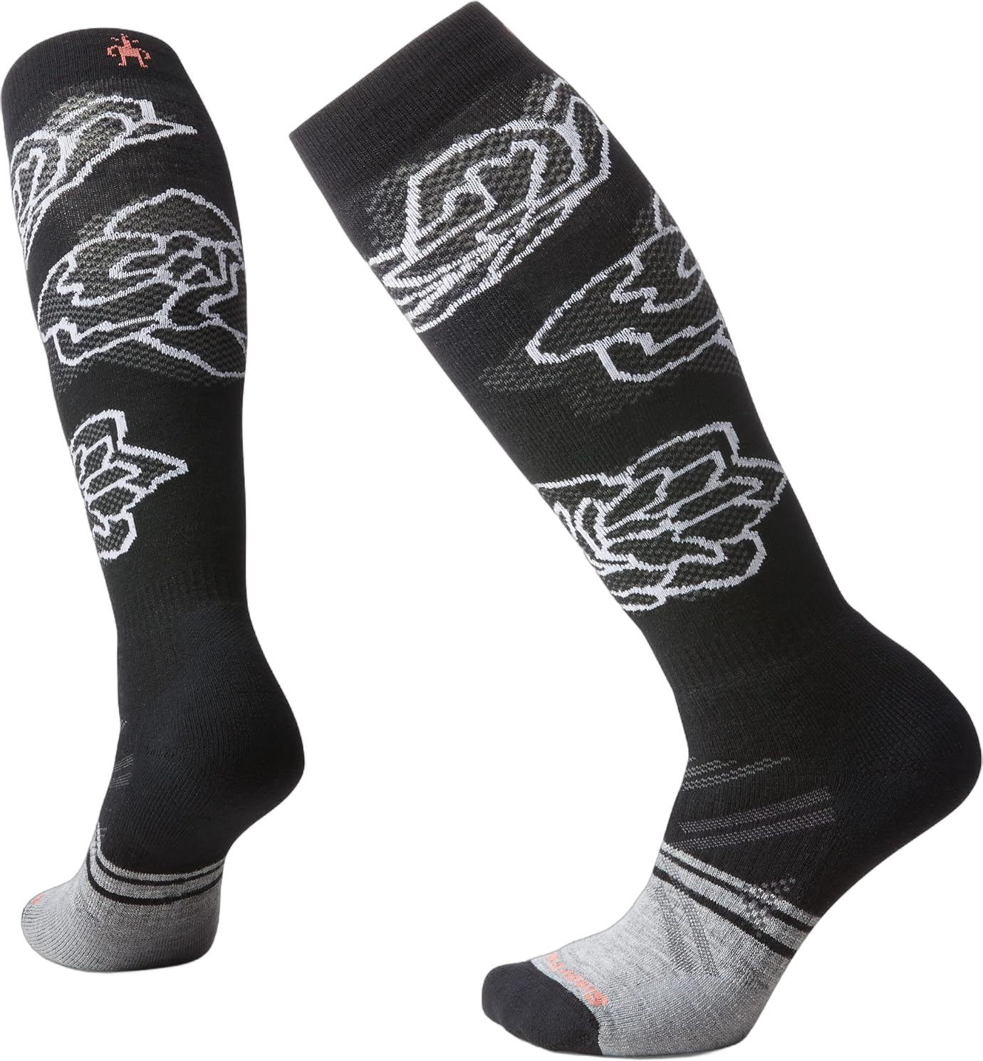 Smartwool Women's Ski Pattern Full Cushion Merino Wool Over The Calf Socks